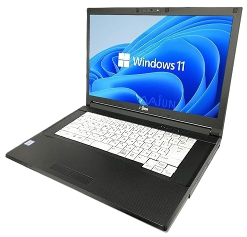 Windows11 HDD320GB Office Wi-Fi ノートパソコン Windows11ノートパソコン✨オフィス付き✨富士通 爆速SSD Wi-Fi